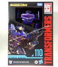 NEW Transformers Studio Series SHOCKWAVE Voyager Class  110 Bumblebee Movie Tank