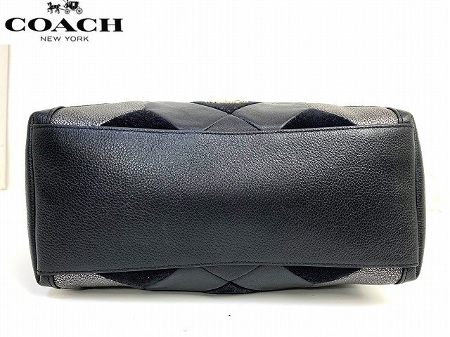 beautiful  COACH Patchwork Leather 2Way Shoulder … - image 7