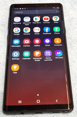 Samsung Galaxy Note9 SM-N960F - 128GB - Midnight Black (Entsperrt) (Dual SIM) B+