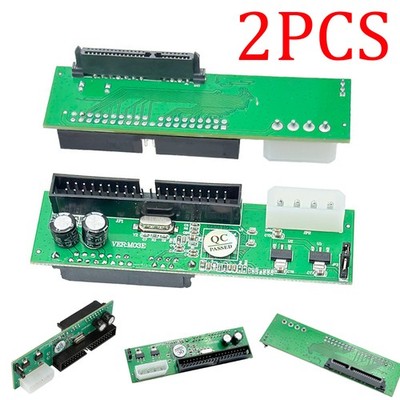 PATA IDE to Serial ATA SATA Adapter Converter Card for 3.5/2.5 HDD DVD 7+15 Pin