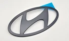 front hood Matte Black emblem fit 2024-2026 Sonata SE SEL N Line Sonata Hybrid