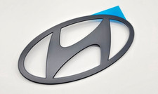 Front Hood Matte Black Emblem Fit 2024-2026 Sonata Se Sel N Line Sonata Hybrid Front Hood Matte Black Emblem Fit 2024-2026 Sonata Se Sel N Line Sonata Hybrid