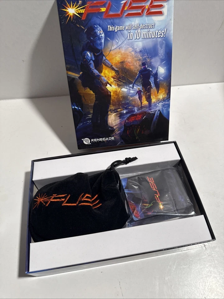Fuse - "This Game Will Self-Destruct In 10 Mins" - Dice/Card Game. Complete. - Image 4 of 4