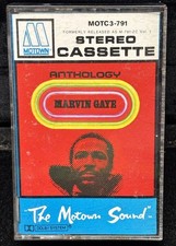 Vintage Marvin Gaye Anthology Volume 1 MOTC3-791 The Motown Sound Cassette Tape