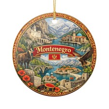 Montenegro Ornament  Travel Souvenir Decoration