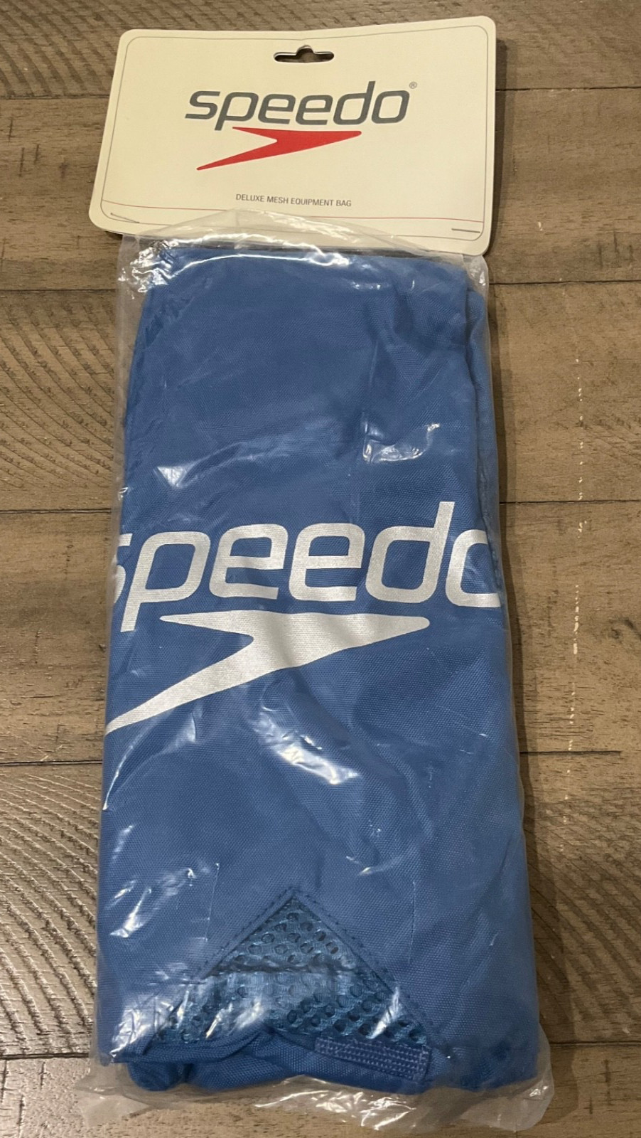 Mesh Wet Kit Bag Blue Sealed New