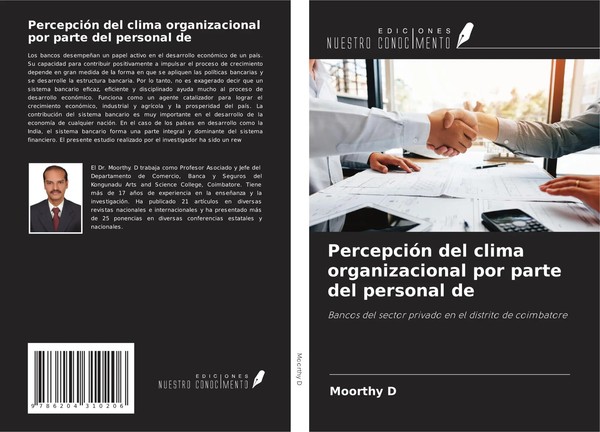 Moorthy D | PercepcióN Del Clima Organizacional Por Parte Del Personal De | Buch-image