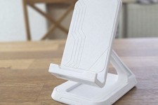 White Adjustable Desktop Phone Holder Stand Universal Grip Mount
