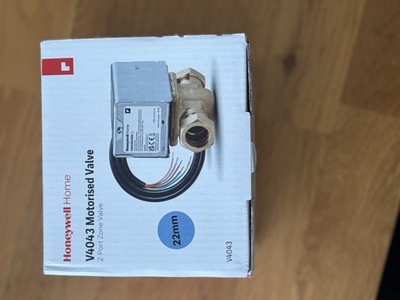 Honeywell V4043 Motor-Zonenventil 22 mm