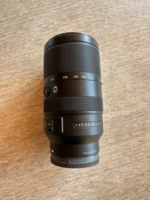 Sony E 70-350mm F/4,5-6,3 G OSS Teleobjektive