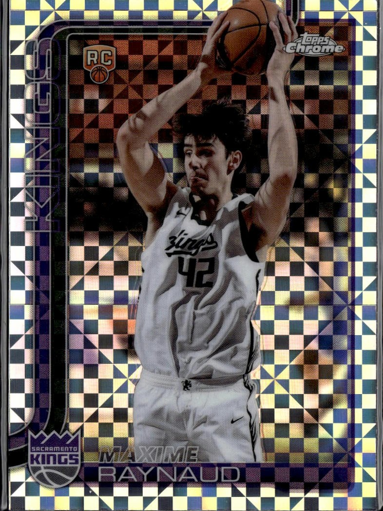 2025-26 Topps Chrome #293 Maxime Raynaud X-Fractor