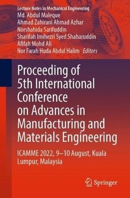 Proceeding of 5th International Conference on Advances in Man... - 9789811995088