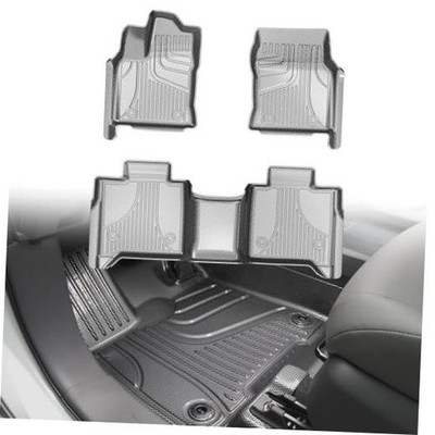 Carbon Fiber Pattern Floor Mats Carbon Fiber Floor Mats for Tundra 2022-2025