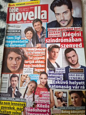 Aras Bulut Iynemli,Baris Kilic,Nerea Camacho,Simon Baker,Hungarian magazine 2018