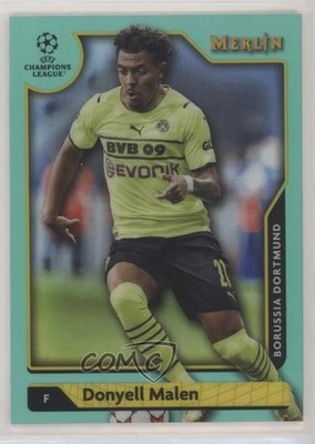 2021-22 Topps Aqua Refractor 71/199 Donyell Malen #86 Rookie RC 02sw