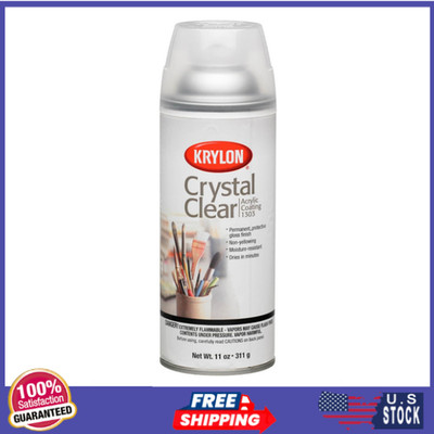 NEW Krylon Triple Thick Clear Glaze Aerosol Spray - High-Gloss (I00500A00)