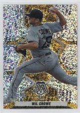 2022 Panini Mosaic White Sparkle Mosaic Prizm Wil Crowe #16 11oq