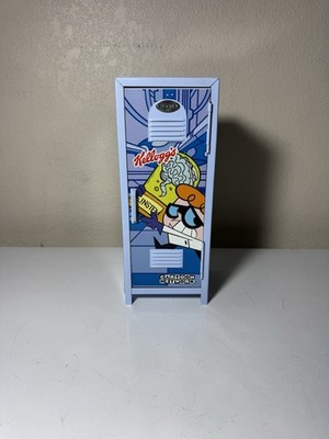 ULTRA RARE 2001 Kellogg's & Cartoon Network Promo Locker - Dexter's Lab - Vtg