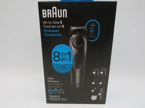 Braun All-in-One Style Kit Series 5 5471 8-in-1 Trimmer for Men NEW SEALED