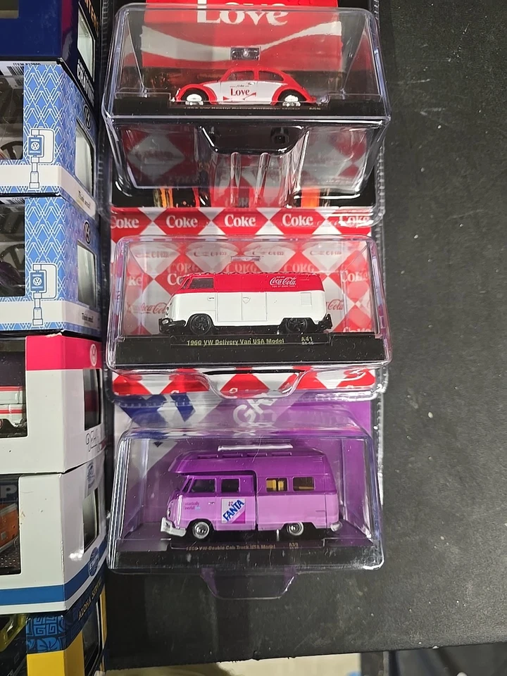 Новый M2 машины Vw 1:64 упаковка из 24 различных моделей!! Смотрите фотографии!   - Изображение 2 из 4