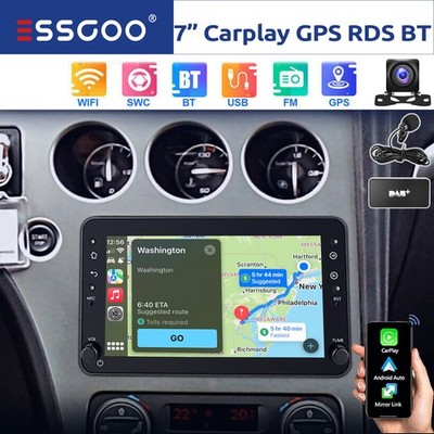 DAB+ Autoradio Für Alfa Romeo 159 Sportwagen Brera Spider GPS Carplay Android 15
