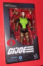 G.I.JOE CLASSIFIED SERIES 6 INCH COBRA OVERKILL  201 SHIPS FREE