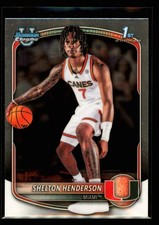 2025-26 Bowman Shelton Henderson Chrome 1st Bowman #BCP-10