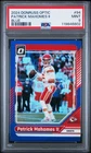 Patrick Mahomes 2024 Donruss Optic Blue /199 #94 Psa 9