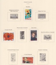 (F335-108) 1996 USA 4lots 4stamps 23c to 32c (DH) 