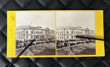 Antique National Concert Hall Exhibition Palace Dublin Ireland Stereoview Photo