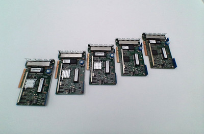 Lot of 5 HP ETHERNET 1GBE 4P 331FLR FIO ADAPTER (684208-B21)