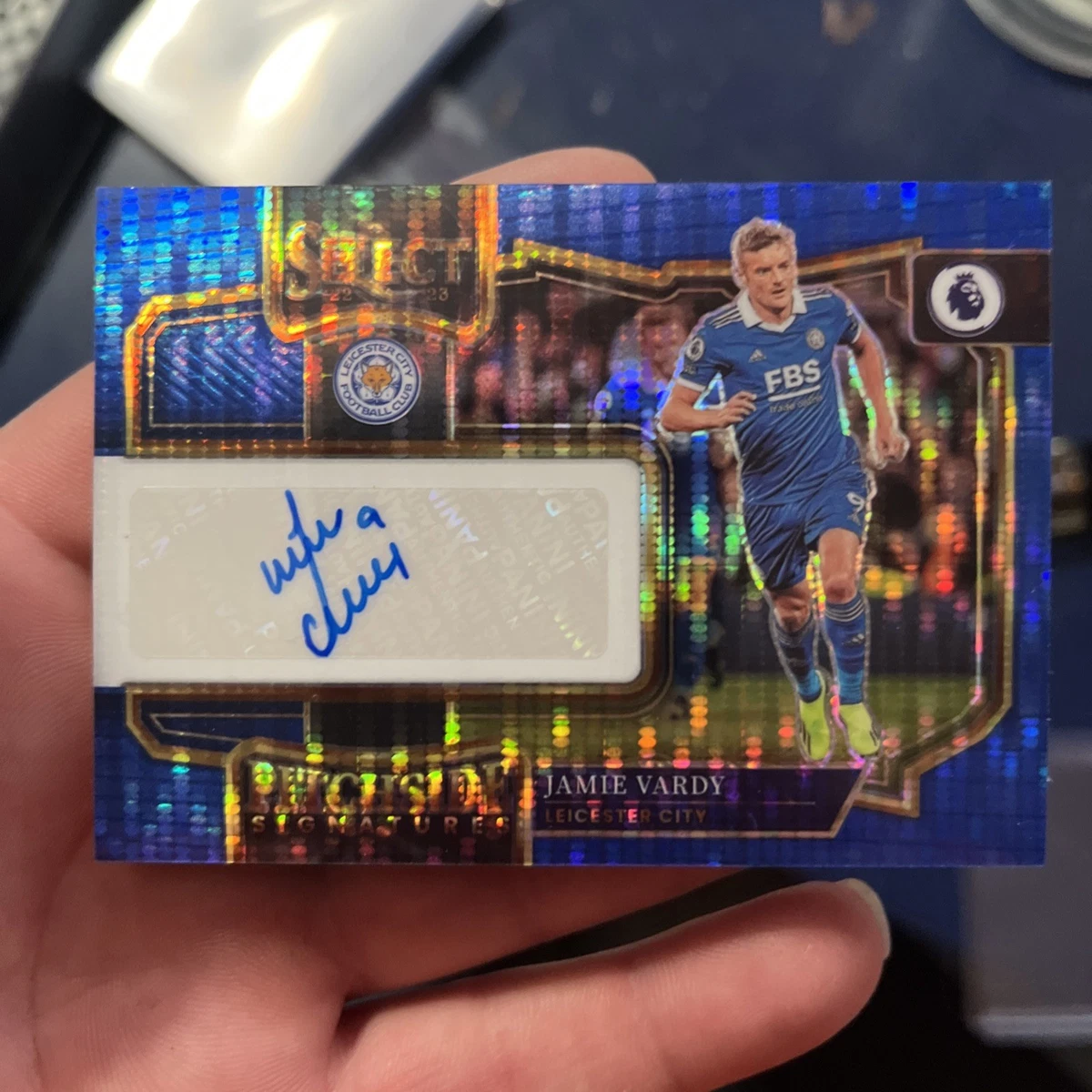 panini SELECT レスター ジェイミー バーディ 直筆サインカード panini SELECT レスター ジェイミー バーディ 直筆サインカード panini