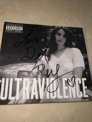 SIGNED LANA DEL REY - Ultraviolence autograph CD signed by LDR | eBay