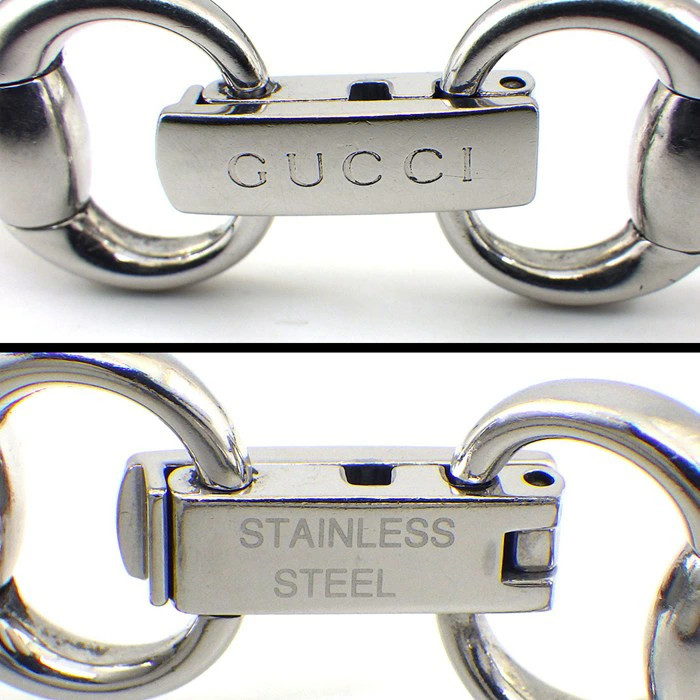 Gucci Rectangular GG Bangle Watch Black Dial Brac… - image 5