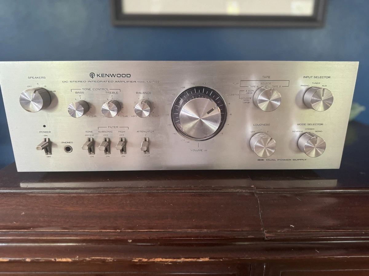 Kenwood Ka Amplifier In Vintage Stereo Receivers for sale | eBay
