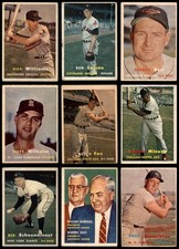1957 Topps Baseball Low Number Complete Set w/o Series 4 2 - GOOD 7044260