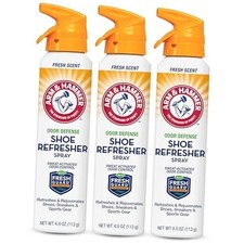 Arm and Hammer Shoe Refresher Spray, Multi-Purpose Odor 4 Ounce Pack of 3
