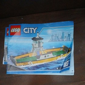 LEGO CITY: Ferry (60119)  ASSEMBLED used not in box