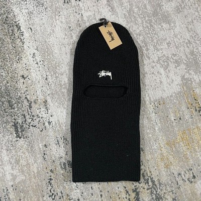 Stussy Stock Knit Balaclava Black