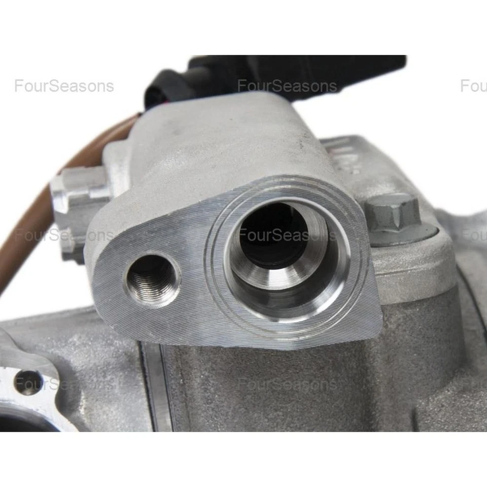 For Audi Q7 2007-2010 Four Seasons 98392 A/C Compressor w Clutch Foto 3 de 4