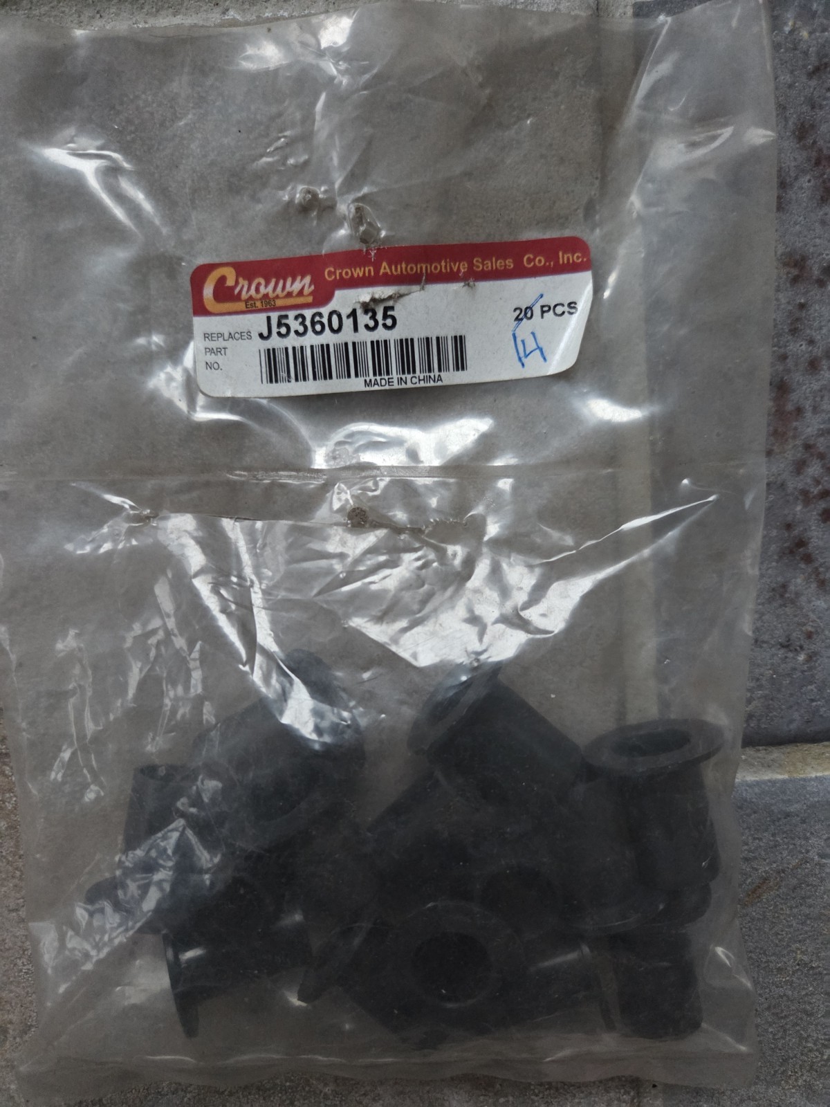 Jeep CJ Crown Automotive J5360135 Transfer Case Shifter Lever Bushing Dana 300