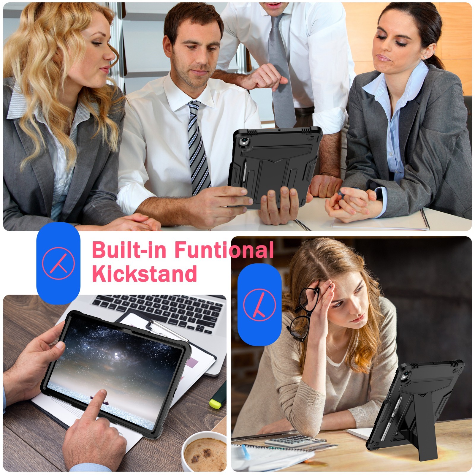 Case For New Samsung Galaxy Tab S11 (11") 2025 Shockproof Full Body Cover Stand