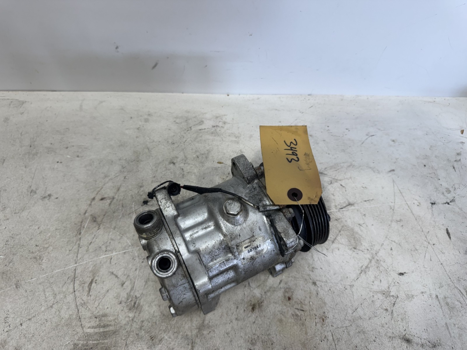 1999 FERRARI F355 CONVERTIBLE OEM U.S. LHD AC AIR CONDITIONING COMPRESSOR A/C