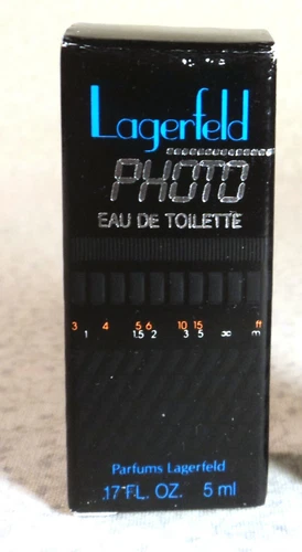 Lagerfeld Photo Eau de Toilette Splash Mini - .17 oz. - Boxed