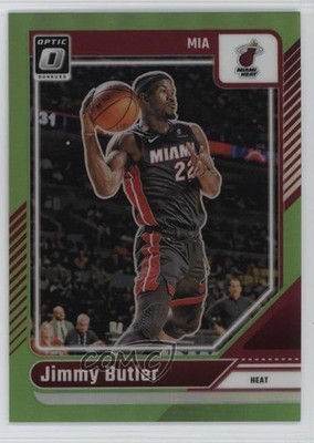 2024-25 Panini Donruss Optic Lime Green Prizm 20/149 Jimmy Butler III #142 1j9t