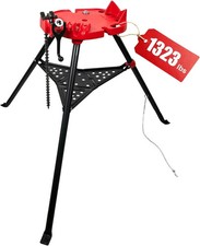 Tripod Pipe Vise Stand, Heavy-Duty 1/8"-6" Capacity, Portable Chain Vise with To