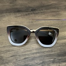 Image of New Accessorize ladies brown ombré gold sunglasses