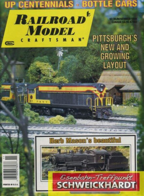 Railroad Model Craftsman November 1994 - Heftthemen siehe Bild - SH217769