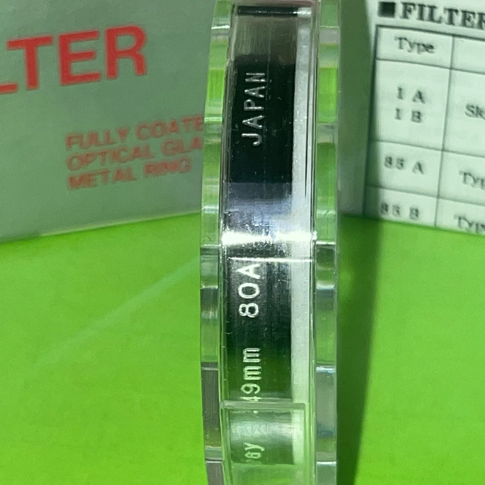 Quantaray Filter 49mm 80A Circular Polarizer New Open Box Japan - Image 4 of 4