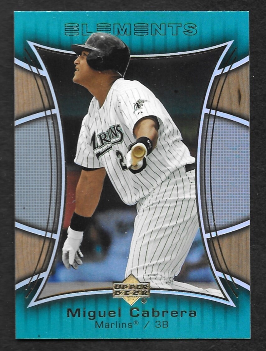 2007  UD Elements #17 Miguel Cabrera - NRMT